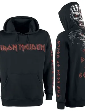 Kapuzenpullover - The Book Of Souls Eddie - M bis 3XL - für Männer - Größe 3XL - schwarz - EMP exklusives Merchandise! - Männer - male - Iron Maiden - FashionsVida