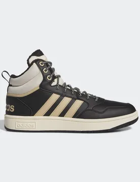 Womens Hoops 3.0 Mid Lifestyle Basketball Classic Fur Lining Winterized Shoes - Black - Size Uk 6.5 - ADIDAS Sportswear - FashionsVida