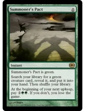 Summoner's Pact (foil) Future Sight - Magic: The Gathering - FashionsVida
