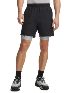Short Vanish Woven 2.0 6´´ Print Black / Castlerock M - Under armour - FashionsVida