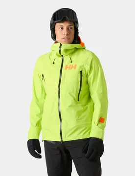 Men's Sogn Shell 2.0 Shell Jacket Green 2XL - Luminous Gr Green - Male - Helly Hansen - FashionsVida