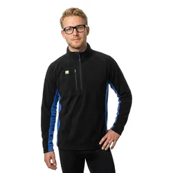 Micro Fleece Black / Blue L Men