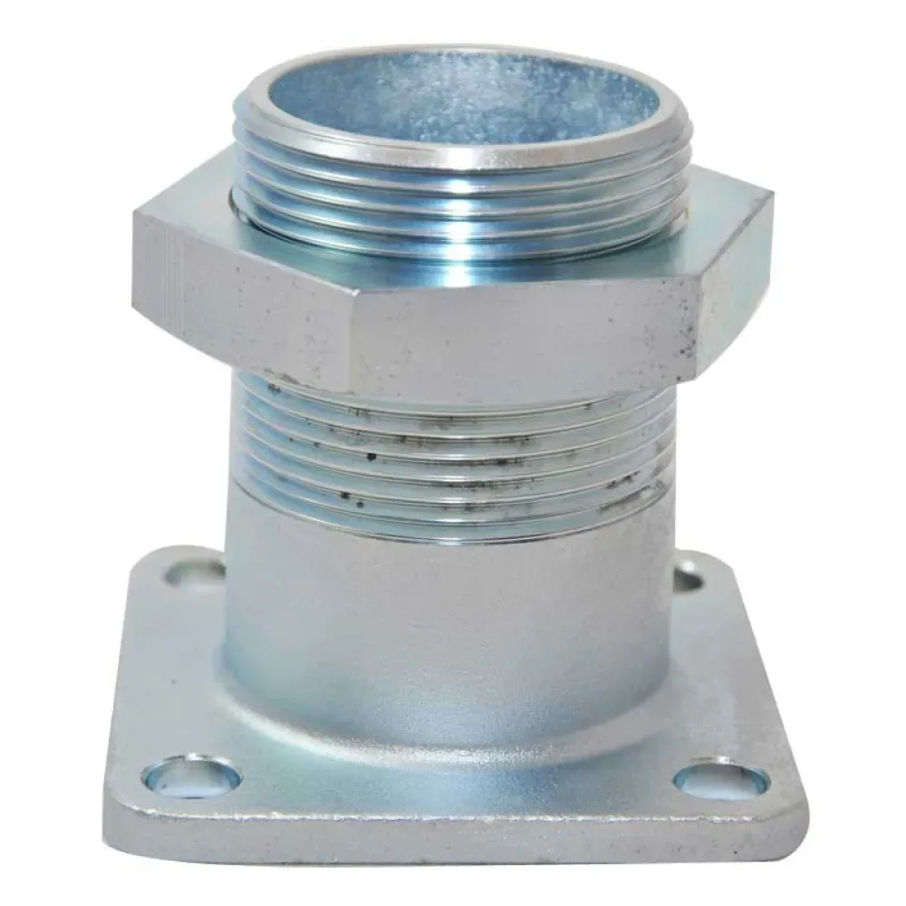 Exhaust Flange Silver One Size unisex - Bukh - FashionsVida