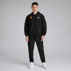 Manchester United x Essentials Woven Cargo Tracksuit Black XS