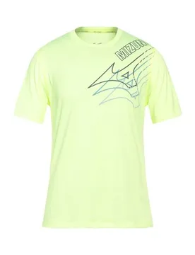 Camiseta Hombre Verde lima L,S Hombre - Mizuno - FashionsVida