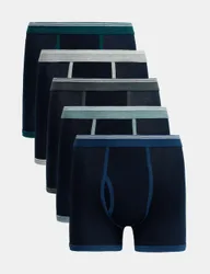Pack Cotton Stretch Cool & Fresh™ Trunks Navy Mix male