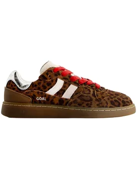 Sneakers en suède - Goal W Dark Leo - Taille 41 - Marron - Coolway - FashionsVida