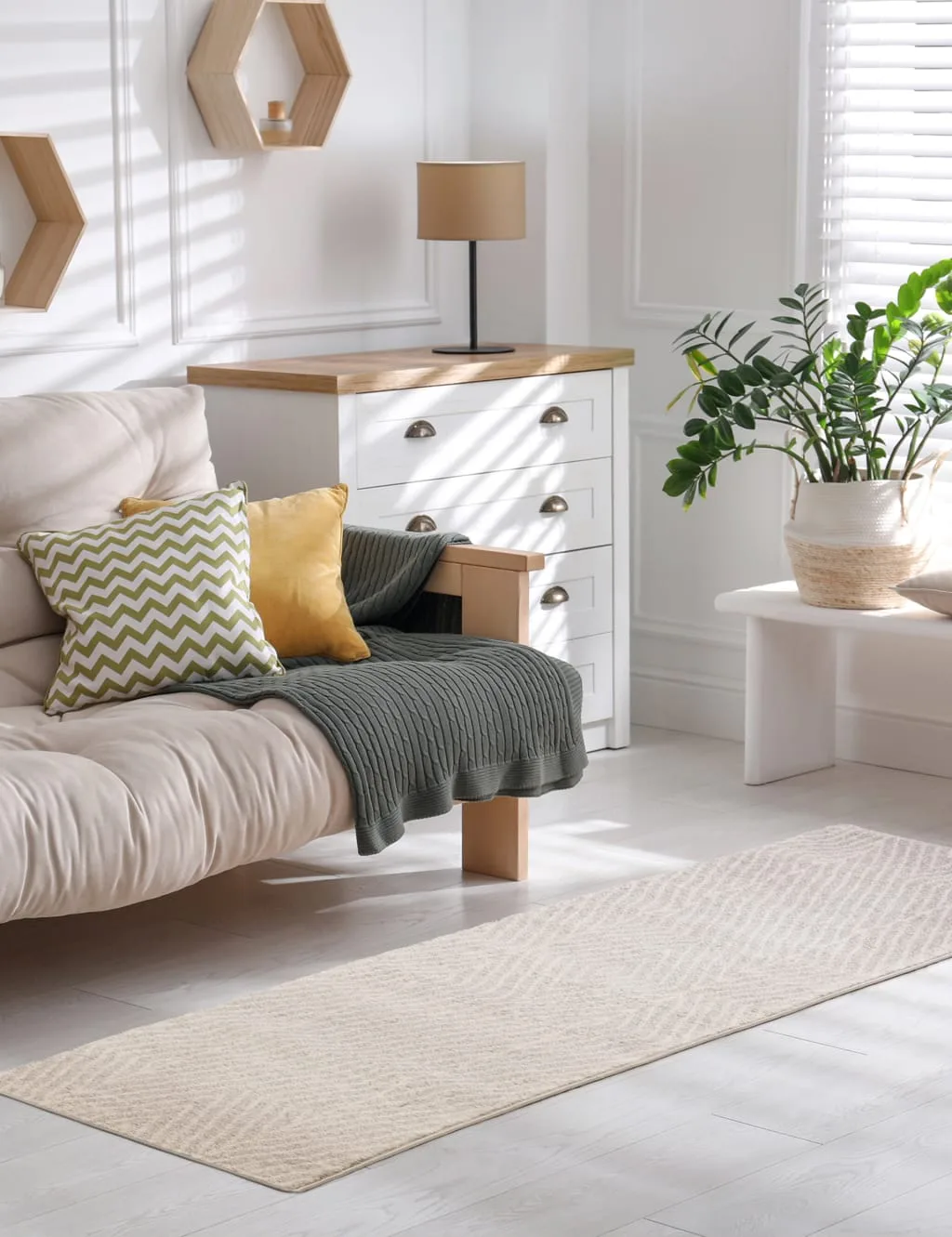 Asiatic Muse Linear Rug Grey - Asiatic - FashionsVida