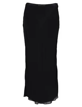 Midi-Rock Damen Schwarz 36 Damen - Jucca - FashionsVida