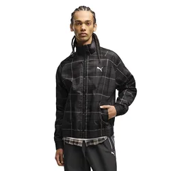 Veste De Survêtement T7 Relaxed Tartan Puma Black XL