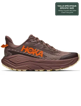 Chaussures de trail en GORE-TEX® - Challenger 8 GTX W Black/Varsity Burgundy - Taille 39 1/3 - Bordeaux - Hoka - FashionsVida