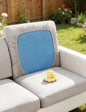 Pieza Funda elástica de unicolor para cojín de asiento de sofá, funda de sofá moderna y minimalista de poliéster de alta elasticidad y a prueba d - Shein - FashionsVida