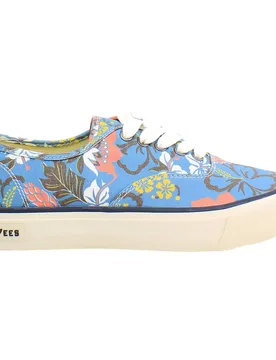 Legend Beachcomber Mens Blue Shoes Canvas (Archived) - Size Uk 7 - SeaVees - FashionsVida
