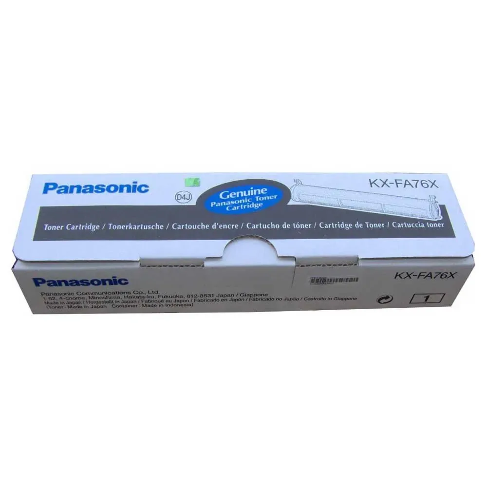 Toner Kx-fa76x Black One Size unisex - Panasonic - FashionsVida