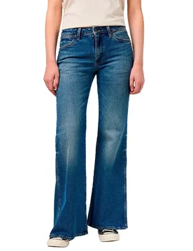 Jeans 112351071 Wanderer Flare Mid Stone 28 - Wrangler - FashionsVida