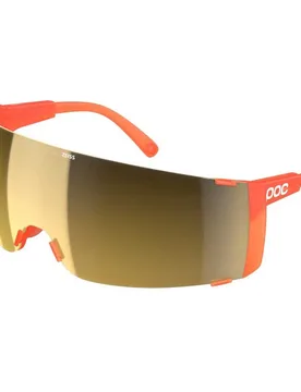 Occhiali Da Sole Propel Fluorescent Orange Translucent / Clarity Road / Sunny Gold - Poc - FashionsVida