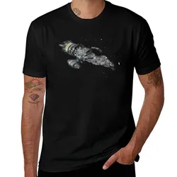 Firefly Serenity Space Ship T-Shirt Breathable Workout Short Sleeve Top T-Shirt
