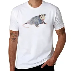 Baby Opossum Smiling T-Shirt t shirts cotton 100% man t shirts for men casual T-Shirt