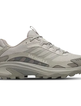 Moab Speed Sport Men's Sneakers - Grey - Size 8 - Mesh/Synthetic - Grey - Size: 8 - Merrell - FashionsVida