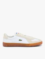 Baseshot Pro Leather Lace-Up Trainers White Mix male