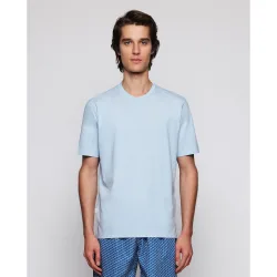 Camiseta de hombre cuello redondo de algodón orgánico