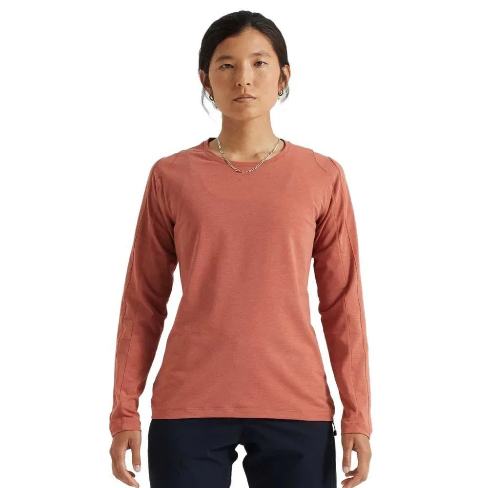 Maglia Da Enduro A Maniche Lunghe Trail Terra Cotta - Specialized - FashionsVida