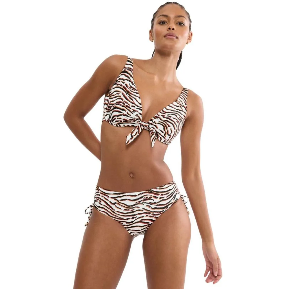Top de bikini triangular con aro con tirantes ajustables - Triumph - FashionsVida