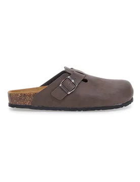 Sabot testa di moro sottopiede in vera pelle 32950 41 - BIOMODEX - FashionsVida