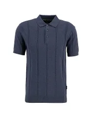 Polo WELLBURN bleu marine XL
