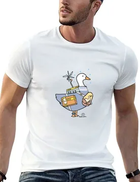 Sam Porter Bridges as a Goose from Death Stranding T-Shirt t shirt custom print cotton t shirts man 100% T-Shirt - Aliexpress - FashionsVida