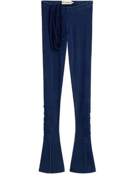 Pantalón De Mujer Largo Punto Pitillo - Desigual - FashionsVida