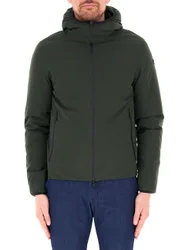Giubbino con cappuccio VERDE OLIVA 48