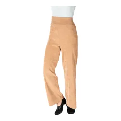 Stretch-Cord Hose "Laura" beige L Damen