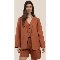 Blazer liso de mujer gaia