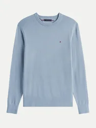 Pullover mit Logo-Stickerei Blau L
