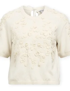 Sweatshirt Niko Knit - Birch Eu L;Eu Xl Female - Object - FashionsVida
