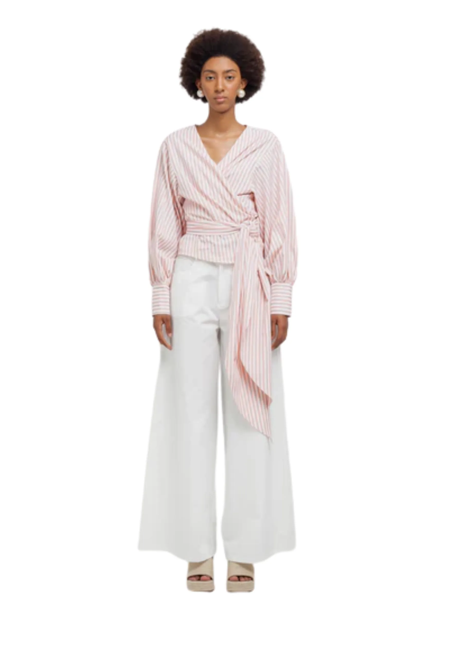 CAMICIA Donna Weili Zheng RIGATA - WEILI ZHENG - FashionsVida