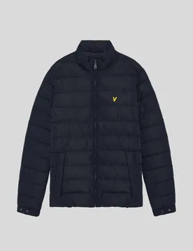 Men's Quilted Jacket Dark Navy - Lyle & Scott - FashionsVida