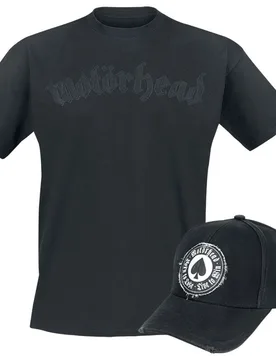 T-Shirt - Fan Bundle - S bis 4XL - für Männer - Größe S - schwarz - Lizenziertes Merchandise! - Männer - male - Motörhead - FashionsVida