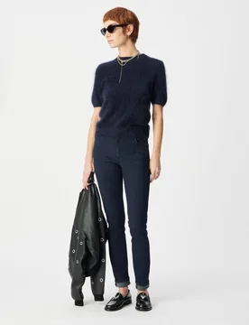 Vaquero pitillo de mujer roxanne slim sin tratar de talle alto - IKKS - FashionsVida