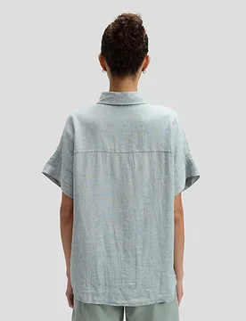 Short Sve Loose Utility Shirt Desert Sage Größe L female - Lee - FashionsVida