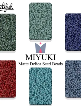 G/2000pcs Japan Miyuki Delica Beads 11/0 Frosted Matte Glass Seed Beads for DIY Earrings, Loom Weaving & Jewelry Bracelet Maki - Aliexpress - FashionsVida