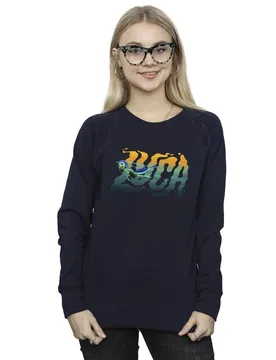 Women's Luca Swim Sweatshirt in Navy Size: Large - Navy - Size: L - Disney - FashionsVida