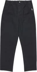 Pantalon chino en velours - Regular Comfort Chino Twill Flint Black en Coton - Taille S - Noir