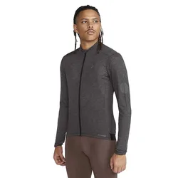 Maglia A Maniche Lunghe Core Bike Essence Wool Black / Melange