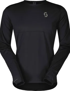 T-shirt manches longues léger et respirant - Endurance Tech LS Tee M Black - Taille M - Noir - Scott - FashionsVida