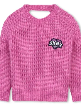 DKNY Maglione D62899 Pink 6 Anni - DKNY - FashionsVida