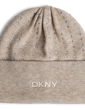 Bonnet Junior D62928 Beige / Chine 56 cm unisex - DKNY - FashionsVida