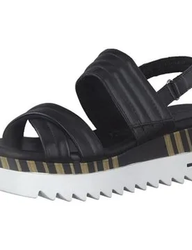 Keilabsatzsandalen Sandaletten Woms Sandals 2-2-28730-20/001 001 39 - Marco tozzi - FashionsVida