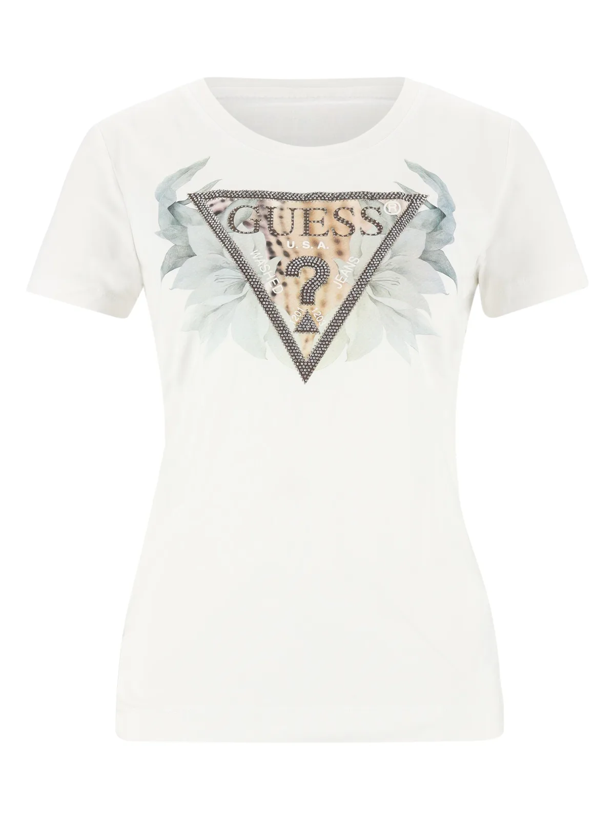 SS CN FLOWER TRIANGLE TEE female - S - FashionsVida